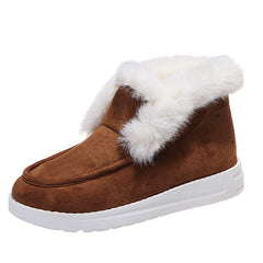 Warm Plush Winter Snow Ankle Boots