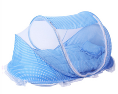 Foldable Baby Bed Net Pillow Set