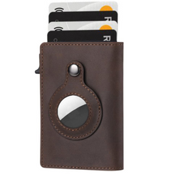 Anti-Theft AirTag Wallet with RFID