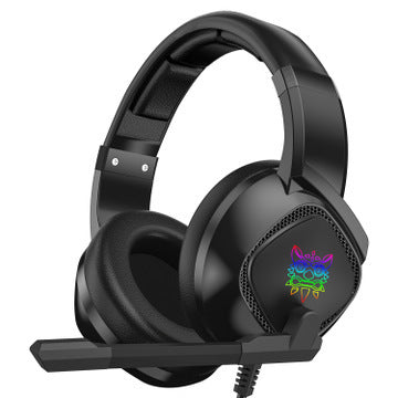 Headphones RGB Light Subwoofer Wired