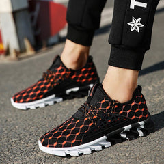 Men's Sport Sneakers Men Comfortable Sports Outdoor Breathable Lace-Up