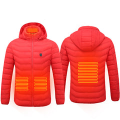 USB Heated Jacket Winter Thermal Comfort