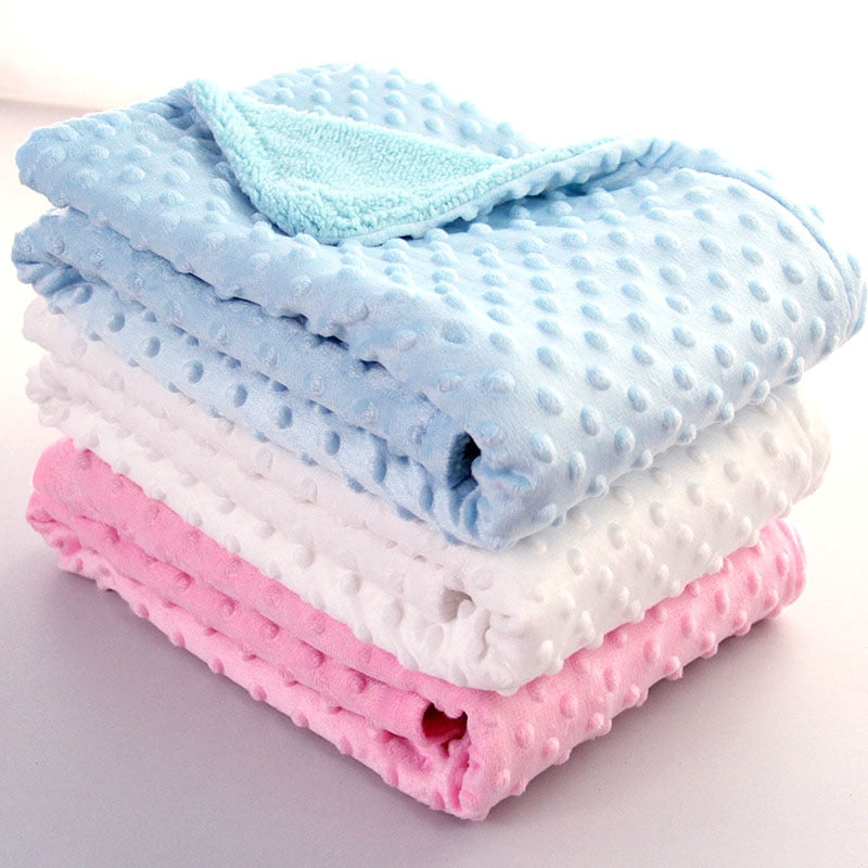 Polar Dot Newborn Baby Bedding Blanket