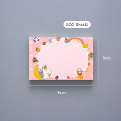 Cute Tearable Sticky Notes for Students