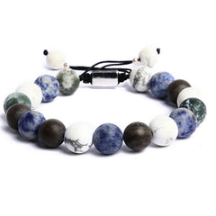 Stone Solar System Eight Planets Bracelet