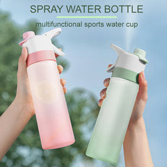 Spray Water Bottle For Girls Outdoor Sport Fitness Water Cup Large Capacity