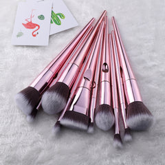 Laser Makeup Brush Set