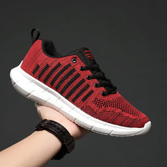 Men's Breathable Running Shoes Flying Woven