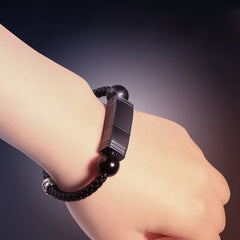 Portable Leather Bracelet Charging Cable