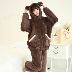 Thick Warm Pajamas For Women Velvet