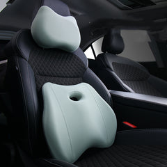 Memory Foam Car Neck Support Set