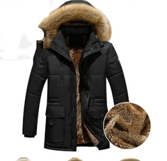 Parka Men Winter Jacket Hooded Down Coat