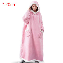 Warm Winter Hoodie Blanket with Pockets Unisex