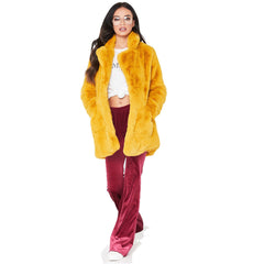 Warm Wave Faux Fur Women's Coat