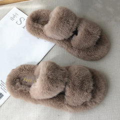 Hairy Slippers For Women