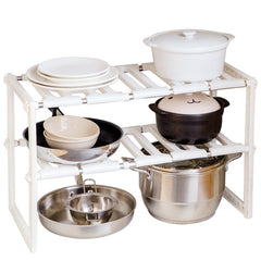 Multi-layer Shelf Stainless Steel anad Plastic