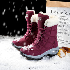 Snow Boots Women Flat Heels