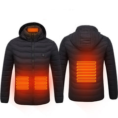 USB Heated Jacket Winter Thermal Comfort