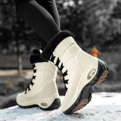 Snow Boots Women Flat Heels