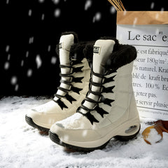 Snow Boots Women Flat Heels