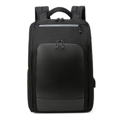 Men On Business Computer Backpack USB Reflective Strip