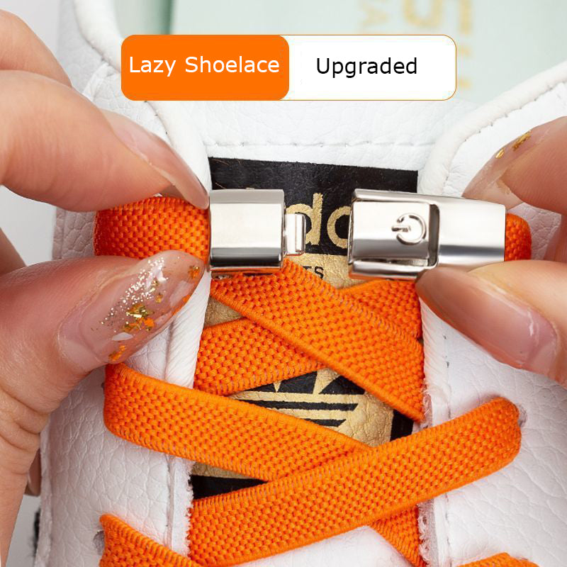  Lockable Elastic No-Tie Sneaker Laces