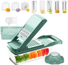 Versatile 12-in-1 Vegetable Chopper Slicer