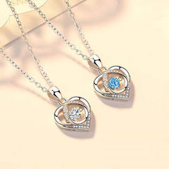 925 Beating Heart-shaped Necklace Women