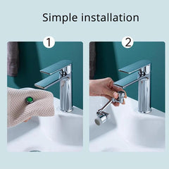 Swivel Aerator Splash-Resistant Multifunctional Faucet