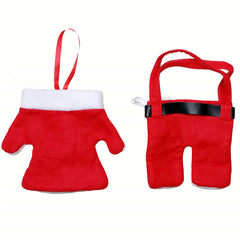 Christmas Knife And Fork Bag Christmas Tableware Set