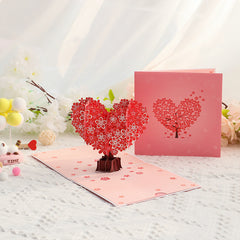 Stereoscopic Love Cards for Valentine's Day