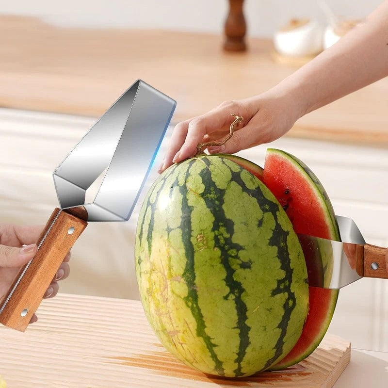 Watermelon Splitter Stainless Steel Cutting Triangle Cutting