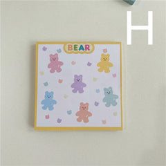 Cartoon Cute Bear Series Sticky Notes