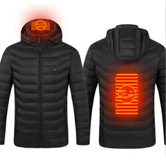 USB Heated Jacket Winter Thermal Comfort