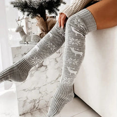 Winter Cozy Warm Knitted Stockings