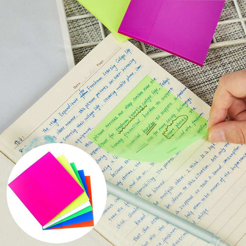 Detachable Transparent Student Sticky Notes