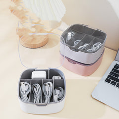 Charging Cable Storage Cable Management Box