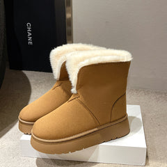 Fashionable Foldable Winter Warm Snow Boots