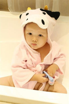 Cute Cartoon Animal Baby Bathrobes