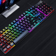 Luminous Gaming USB Wired Floating Keyboard