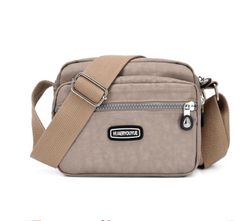 Versatile Small Square Messenger Bag Nylon