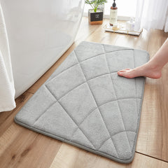 Memory Foam Absorbent Bathroom Entrance Non-slip Mat