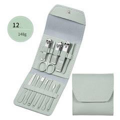 Pro Nail Care Set: Scissors, Clippers, Spoon