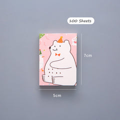 Cute Tearable Sticky Notes for Students