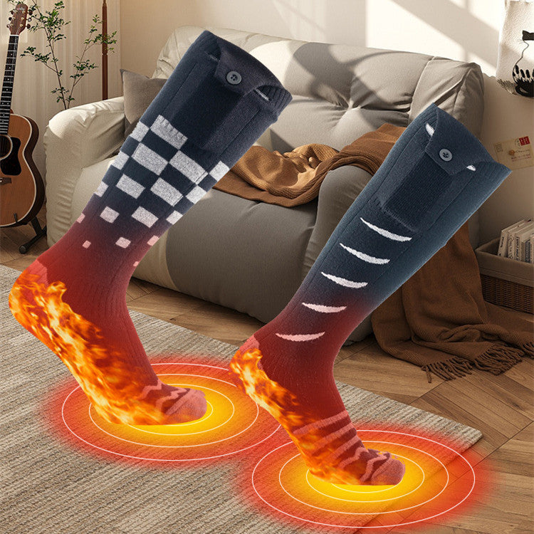 Smart Heating Socks with Remote Control