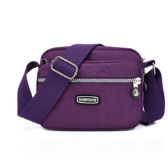 Versatile Small Square Messenger Bag Nylon