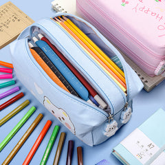 Cute Girl Pencil Pencil-Case