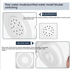 Dual-Use Kitchen Faucet Water Purifier