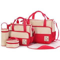 Mom's Diaper Bag Set with Bottle Holder