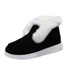 Warm Plush Winter Snow Ankle Boots